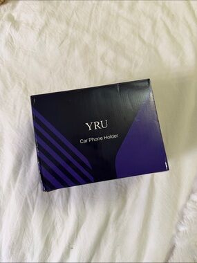 YRU Car Phone Holder Box – Black